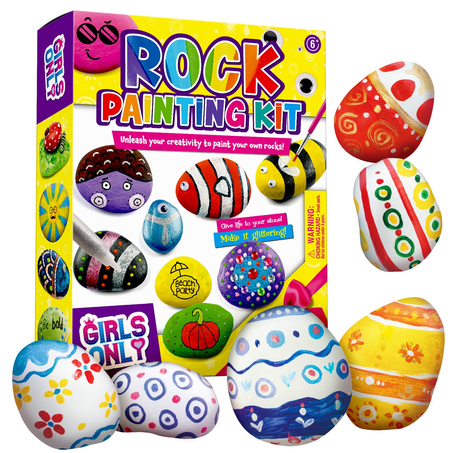 Arts & Crafts Supplies Set for Girls & Boys Ages 6-12 - Educational Art  Supplies for Painting Rocks, Fun Toys & Games Ideas - Arts and Crafts for  Kids - China Painting