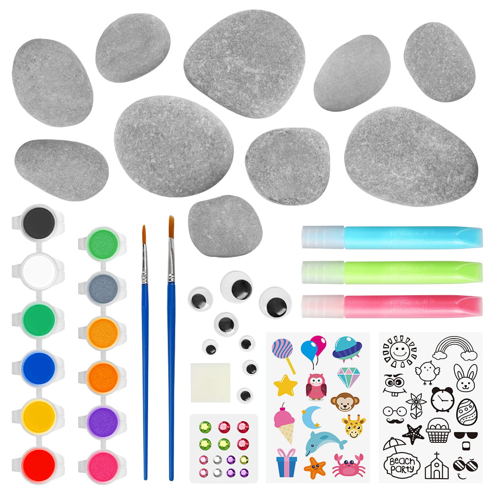 Stem Toys Kit for Kids Easter Rock Painting Arts Gift for kids Ages 6+